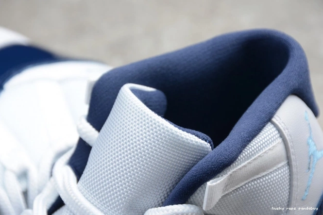 Rep Husky 378037-123 Retro Jordan Midnight Air 11 Navy 0809